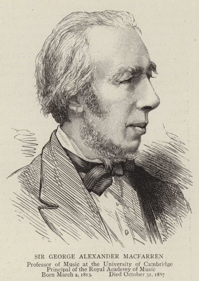 Sir George Alexander Macfarren von English School